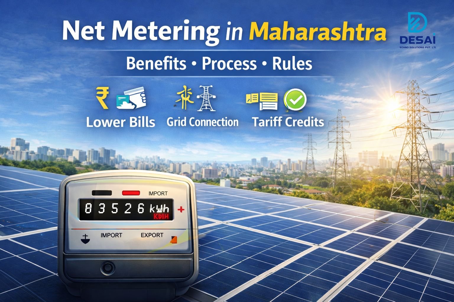 Net Metering in Maharashtra: Benefits, Process & Rules